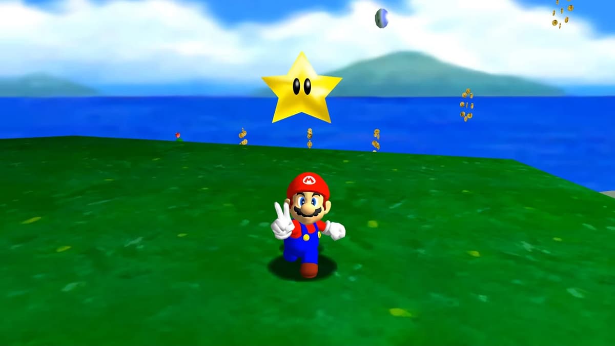 Super Mario 64 star Speedrun