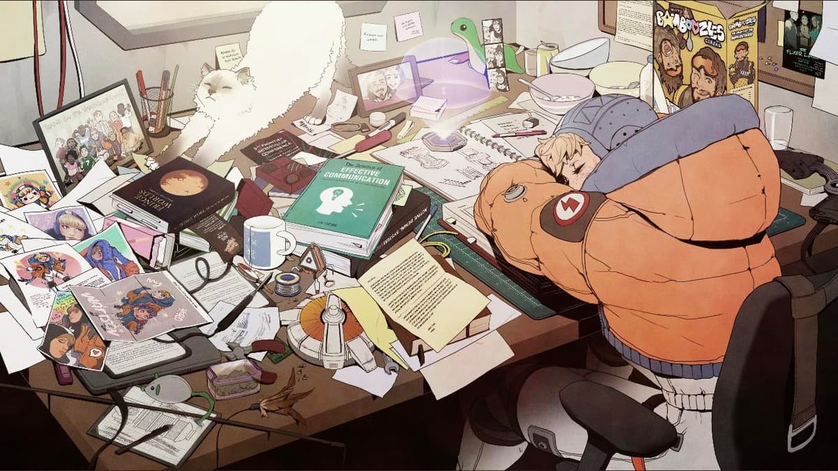 Salvo on Wattson's desk