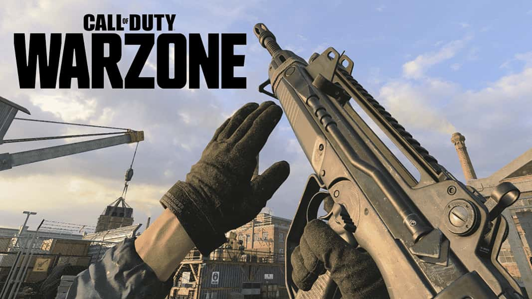 Warzone logo next to FFAR