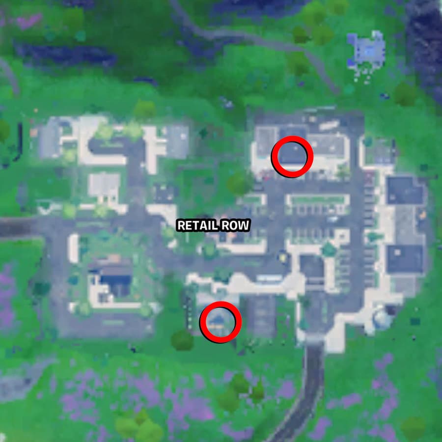 Fortnite Retail Row chocolate box locations