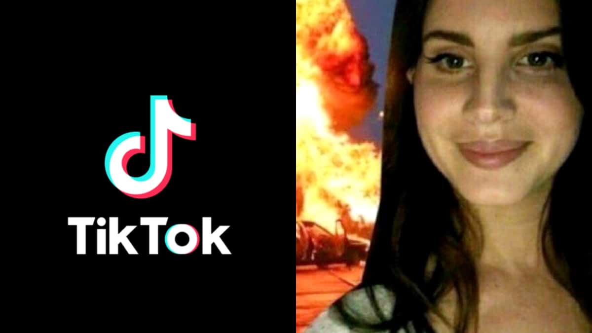 The 'Lana Cult' profile picture next to the TikTok logo