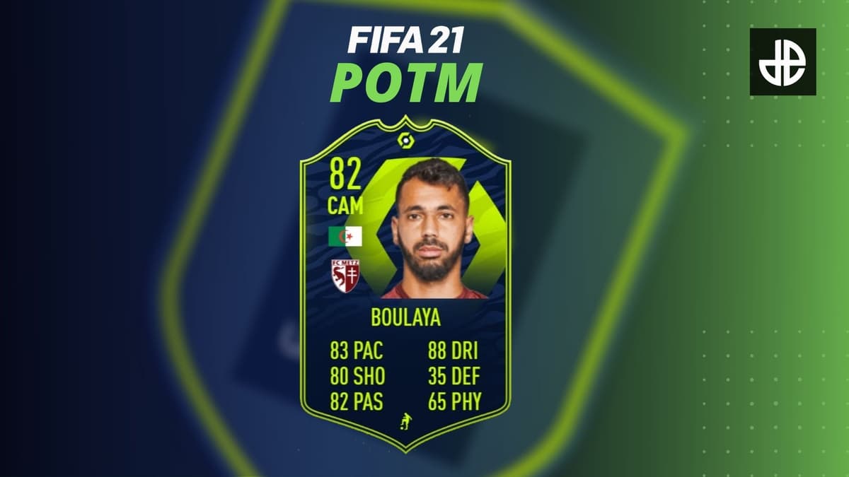 Farid Boulaya Ligue 1 POTM SBC in Fifa 21