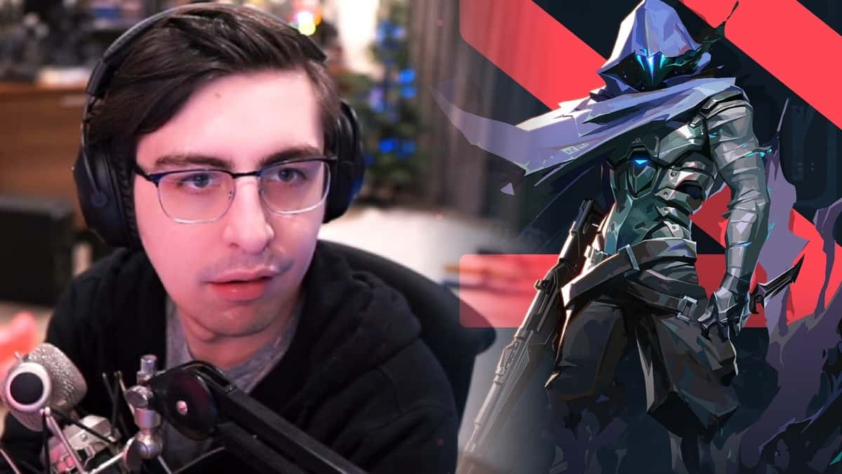 Shroud YouTube Thumbnail Valorant Omen Agent Blended