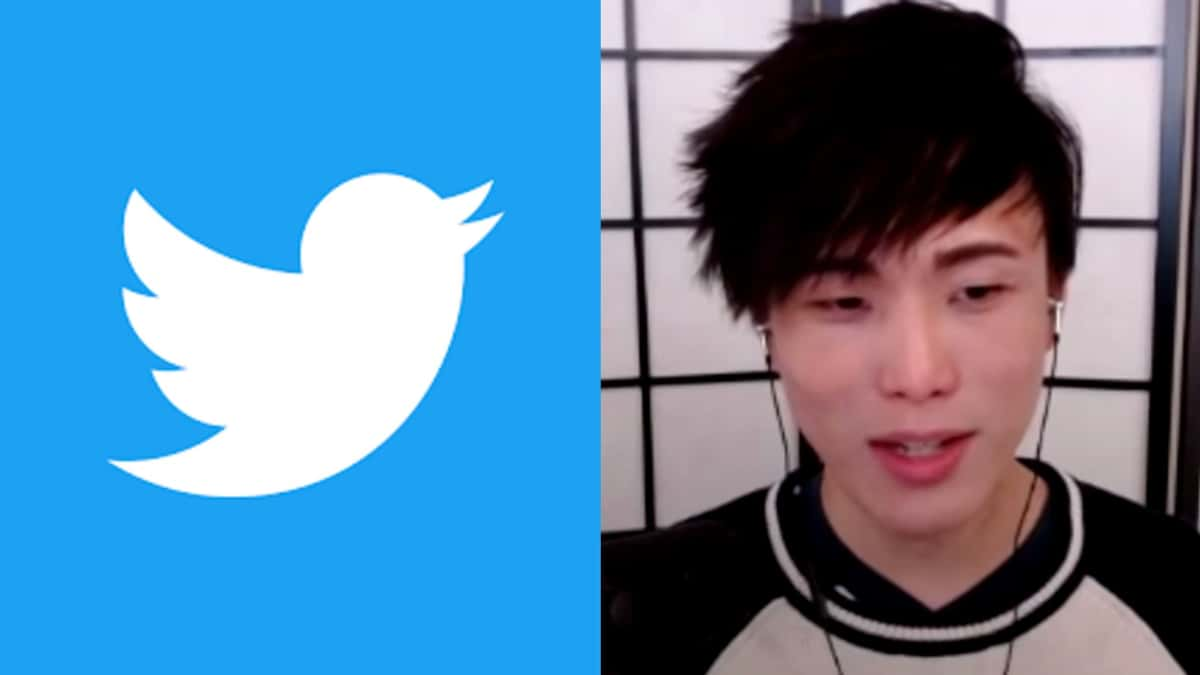 Sykkuno next to the Twitter logo