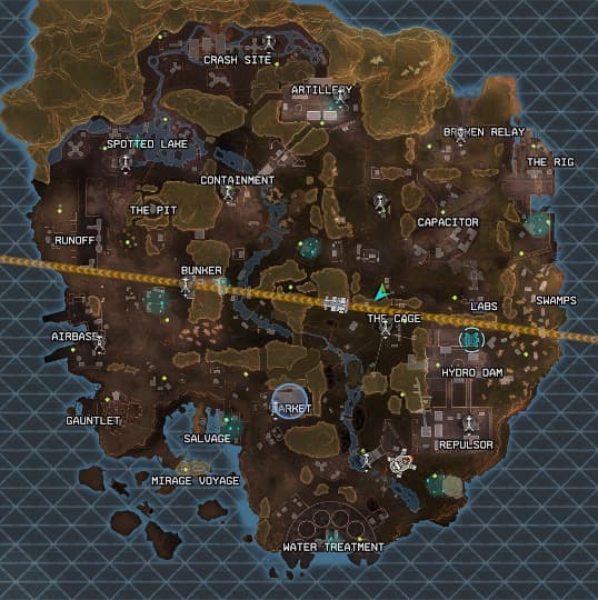 Apex Legends Season 8 map Kings Canyon