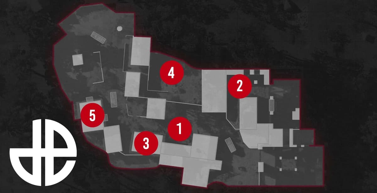 Apocalypse Hardpoint locations in Black Ops Cold War