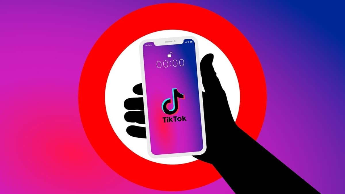 tiktok mobile app graphic