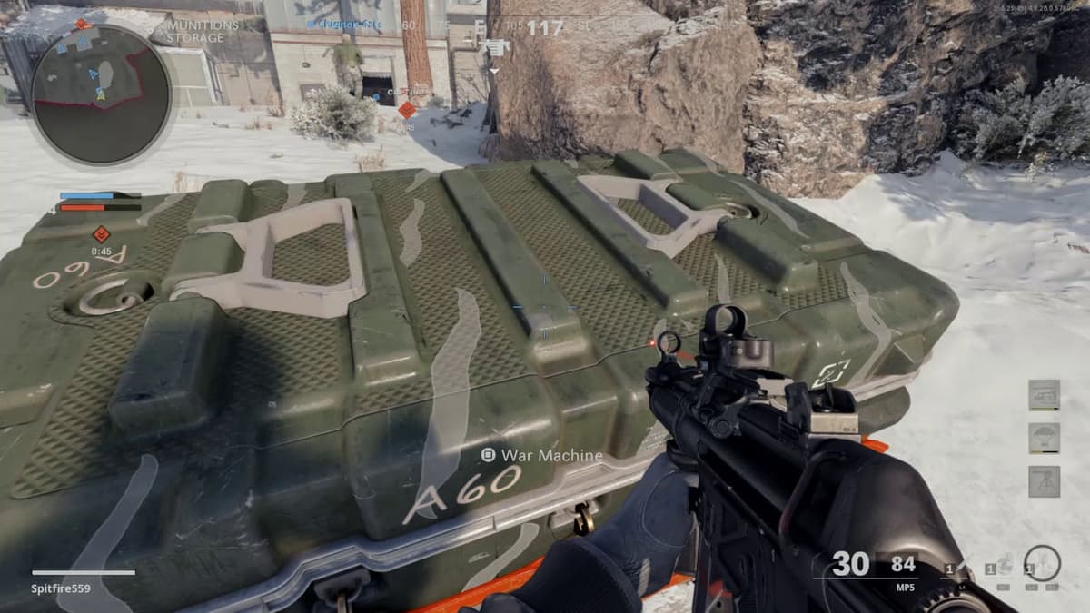 black ops cold war care package war machine