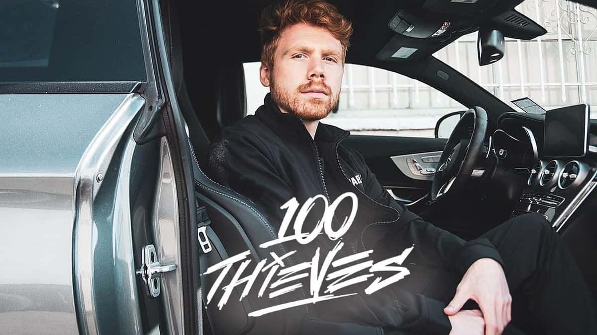 Enable 100 Thieves mercedes wrap