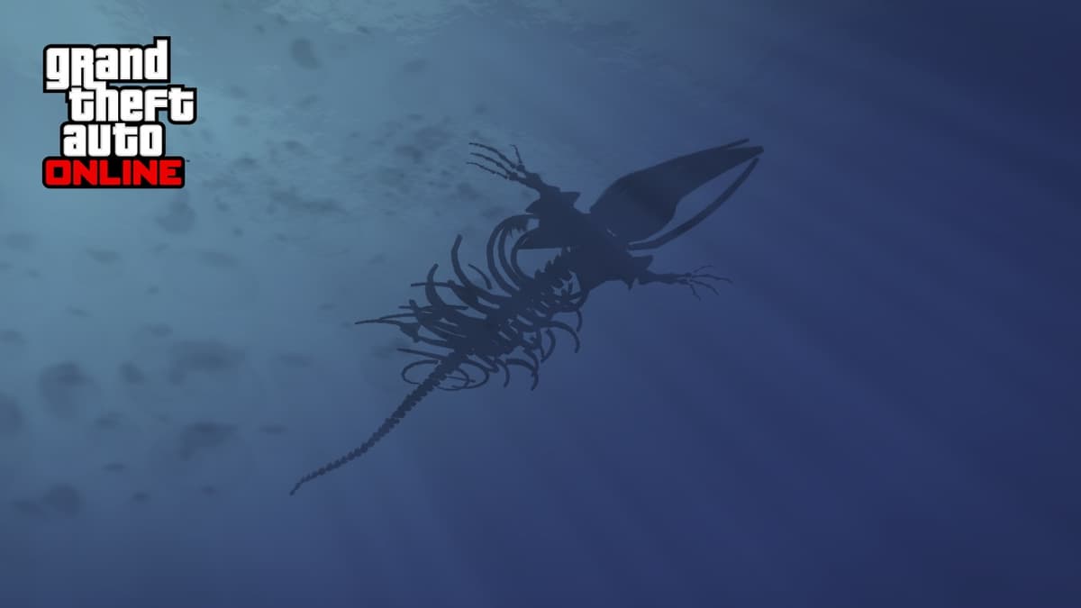 GTA Online mystery skeleton in the sea