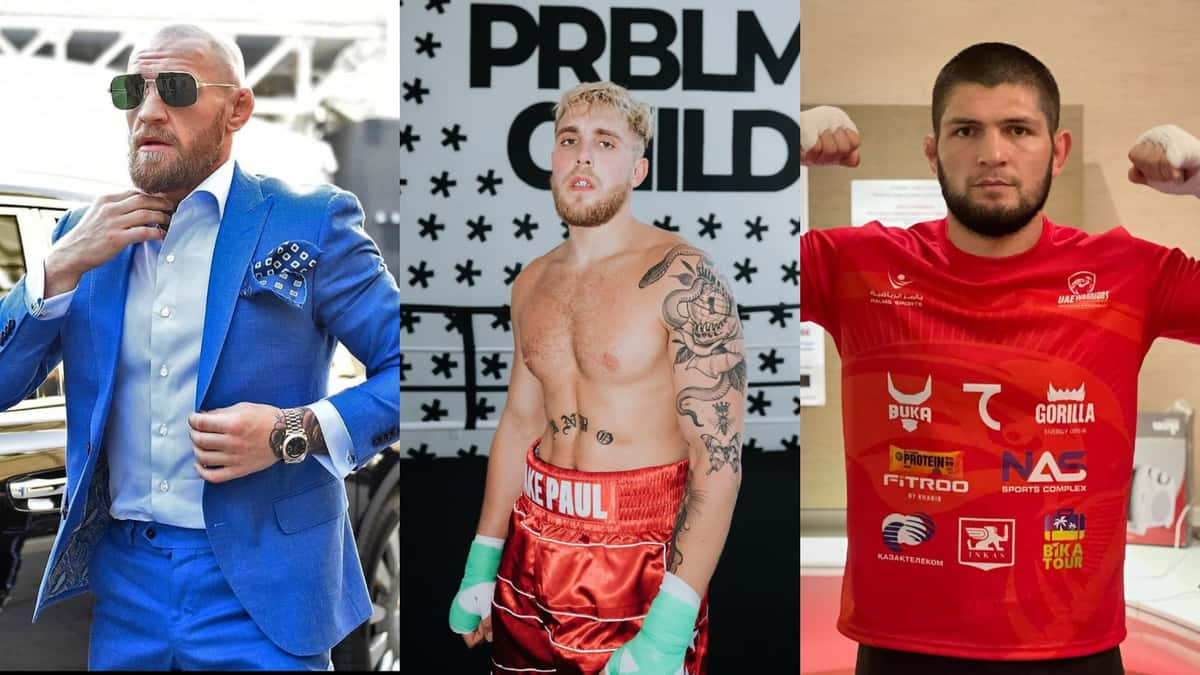 Conor McGregor, Jake Paul and Khabib