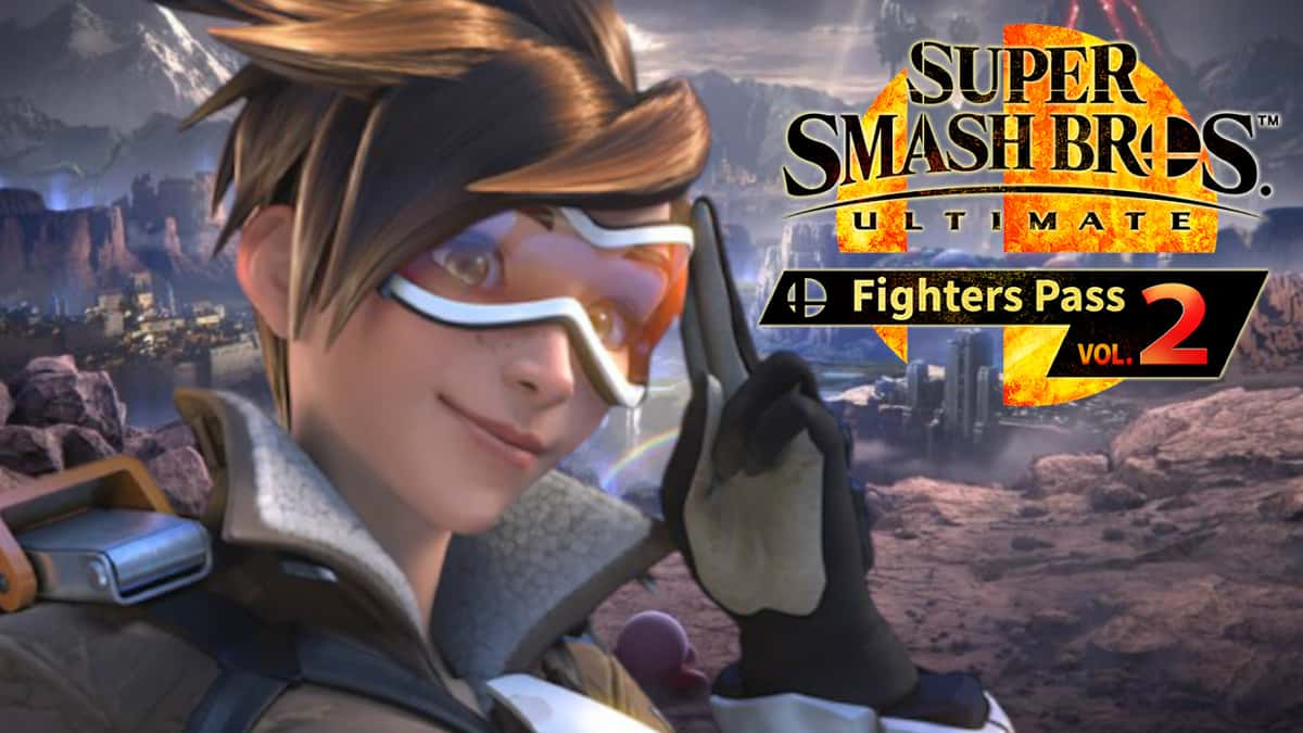 Tracer in Super Smash Bros Ultimate