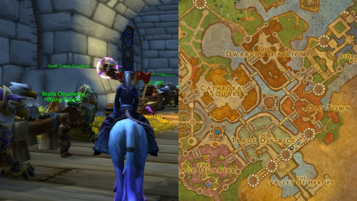 Stormwind Bralla Cloudwing location WoW