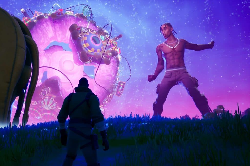 Fortnite Travis Scott event