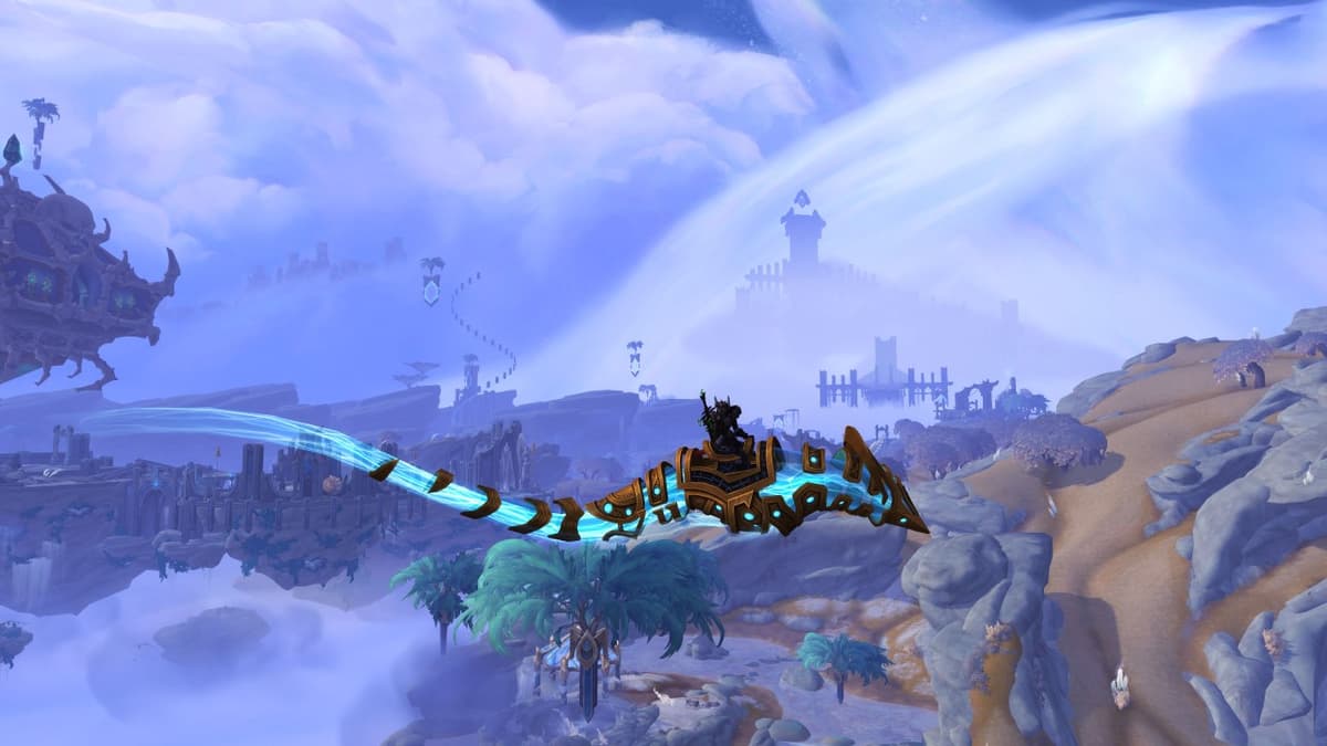 Flying WoW Shadowlands