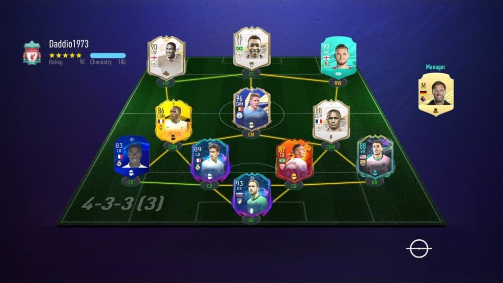 FIFA 21 Ultimate Team Harvey Elliott squad