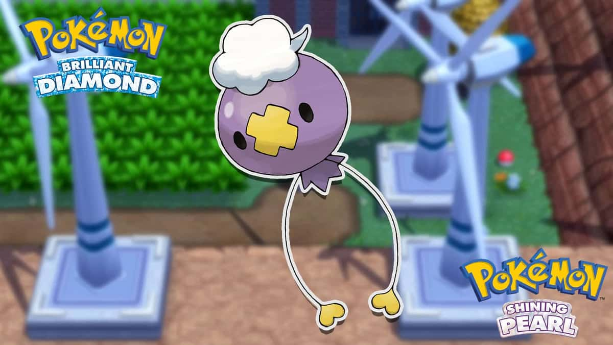 Where to find Drifloon in Pokemon Brilliant Diamond & Shining Pearl