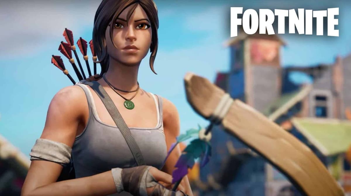 Lara Croft NPC Fortnite 