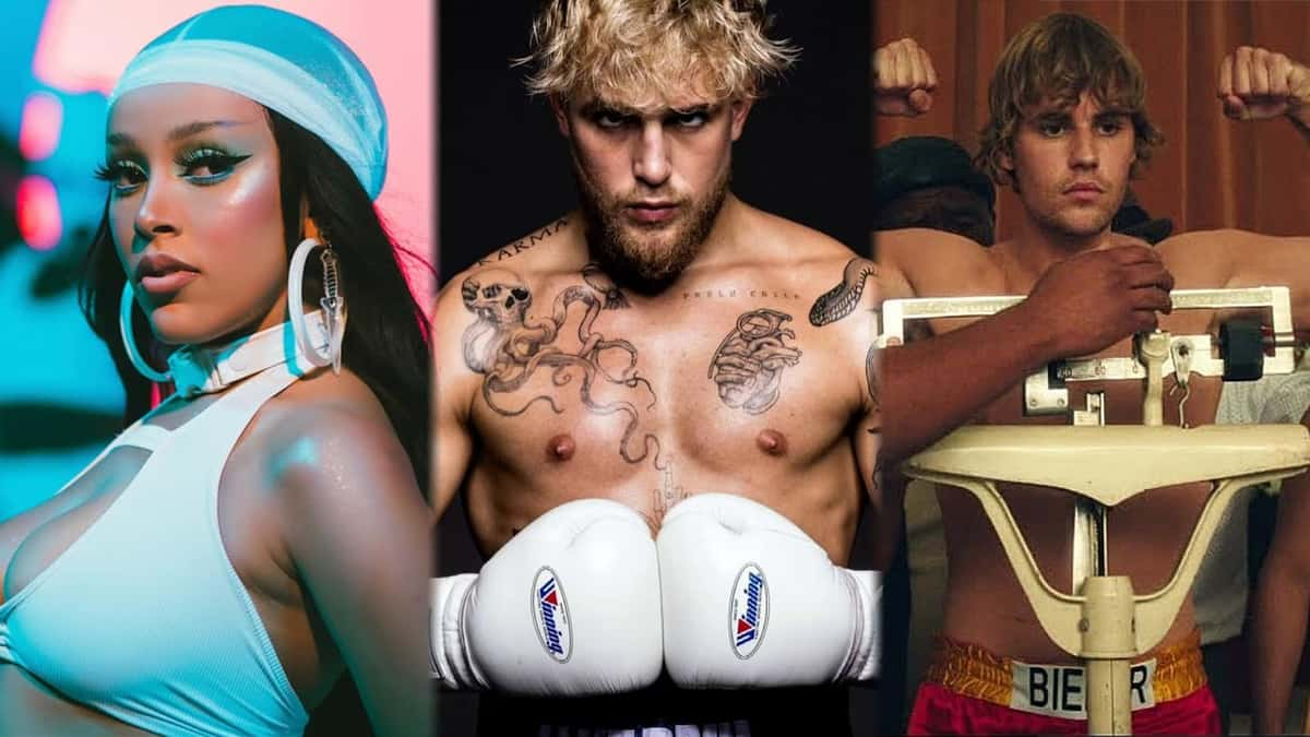 Justin Bieber Doja Cat to perform at Jake Paul vs Ben Askren