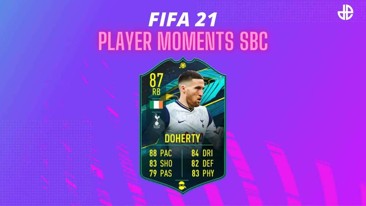 Matt Doherty FIFA 21 Player Moments SBC