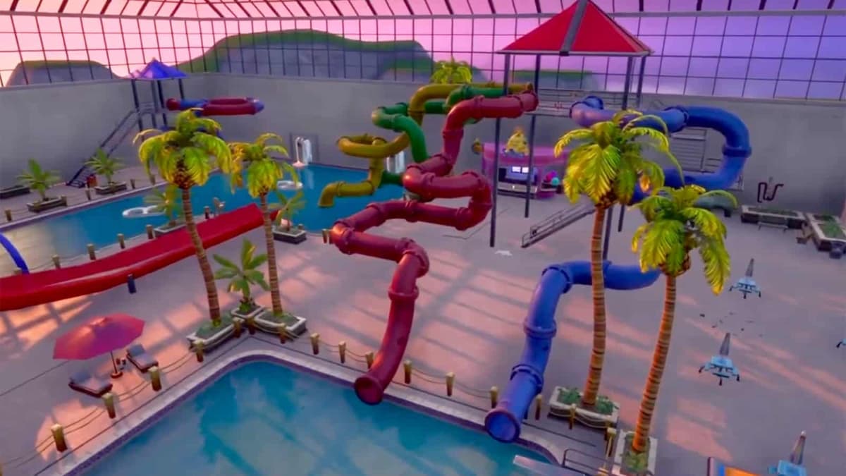 Fortnite Water Park map