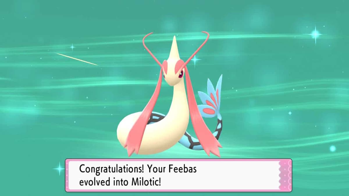 milotic in pokemon bdsp