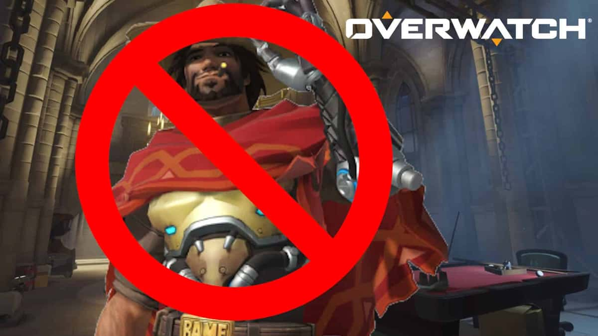 McCree can't leave spawn