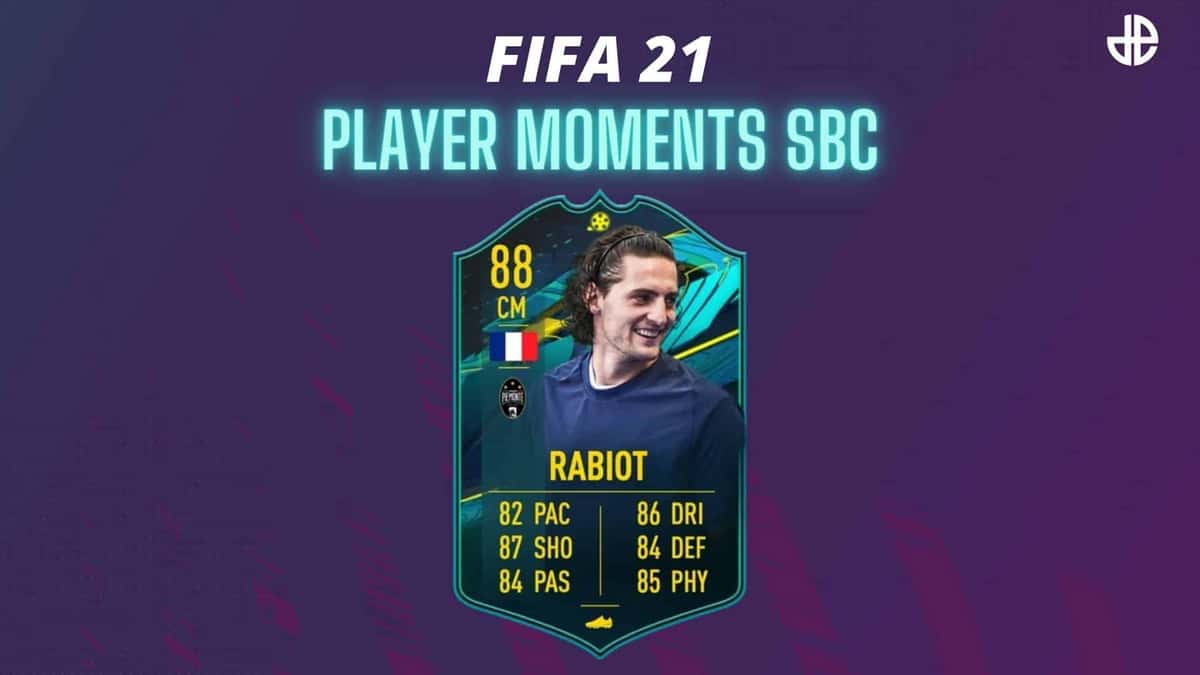 FIFA 21 Player Moments SBC Adrien Rabiot