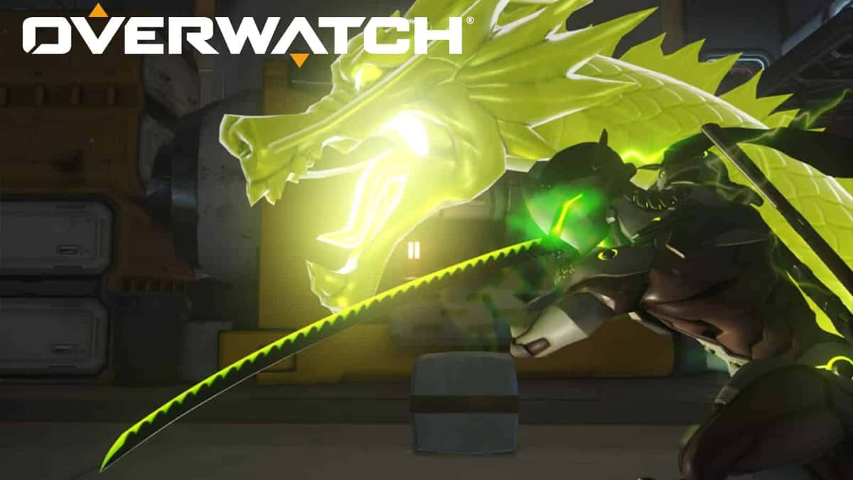 Genji uses Dragonblade