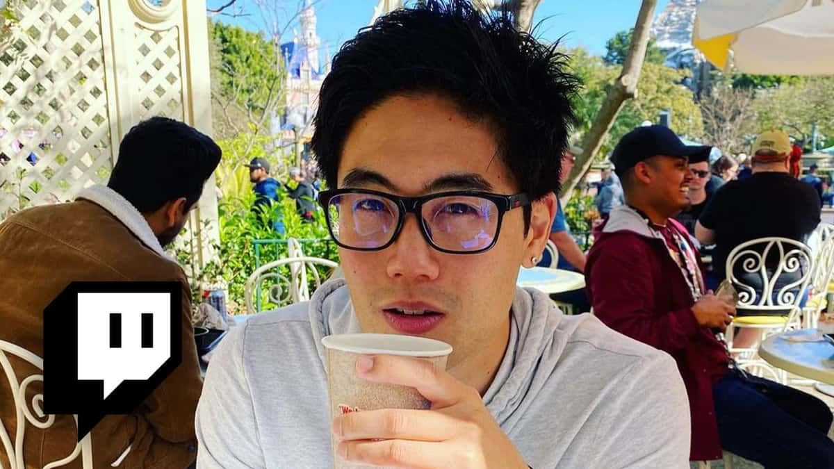 Ryan Higa drinking coffee