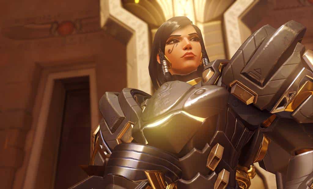 Pharah on Temple of Anubis