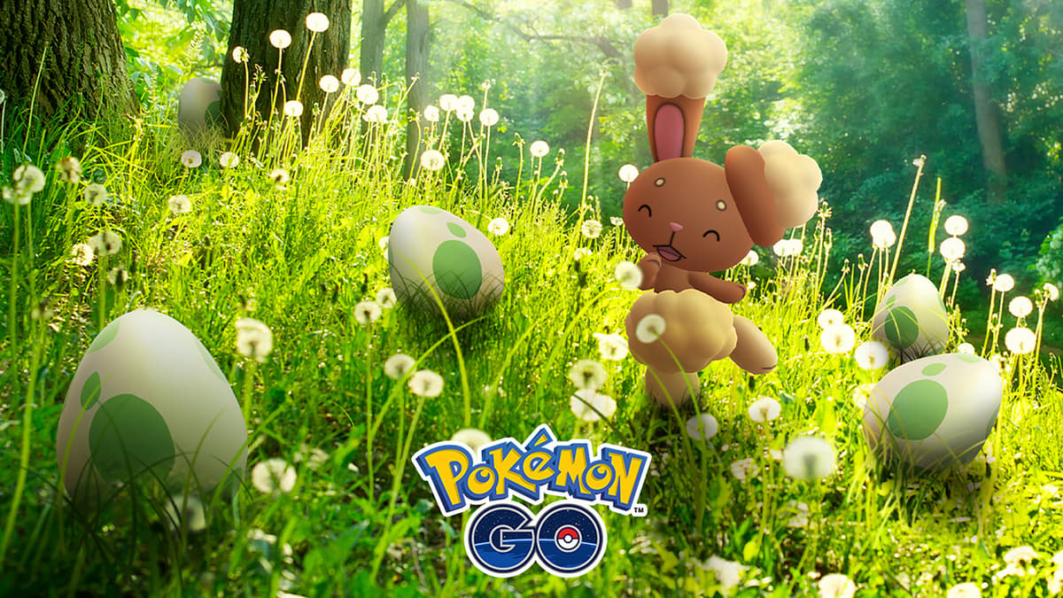 Screenshot of Pokemon Go Easter 2021.