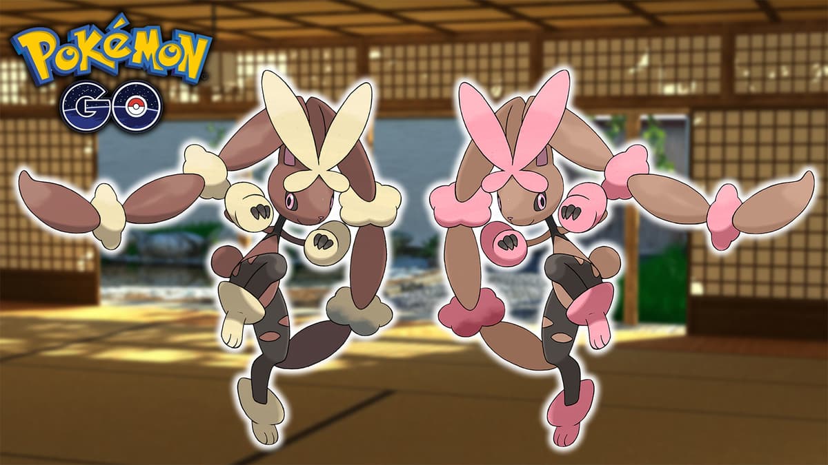 pokemon go mega lopunny shiny mega lopunny