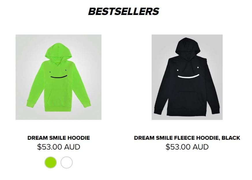 Dream hoodie merch