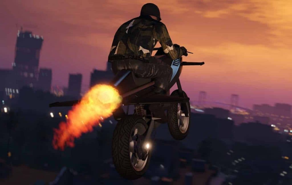 GTA Online Oppressor Mk 1 Stunts