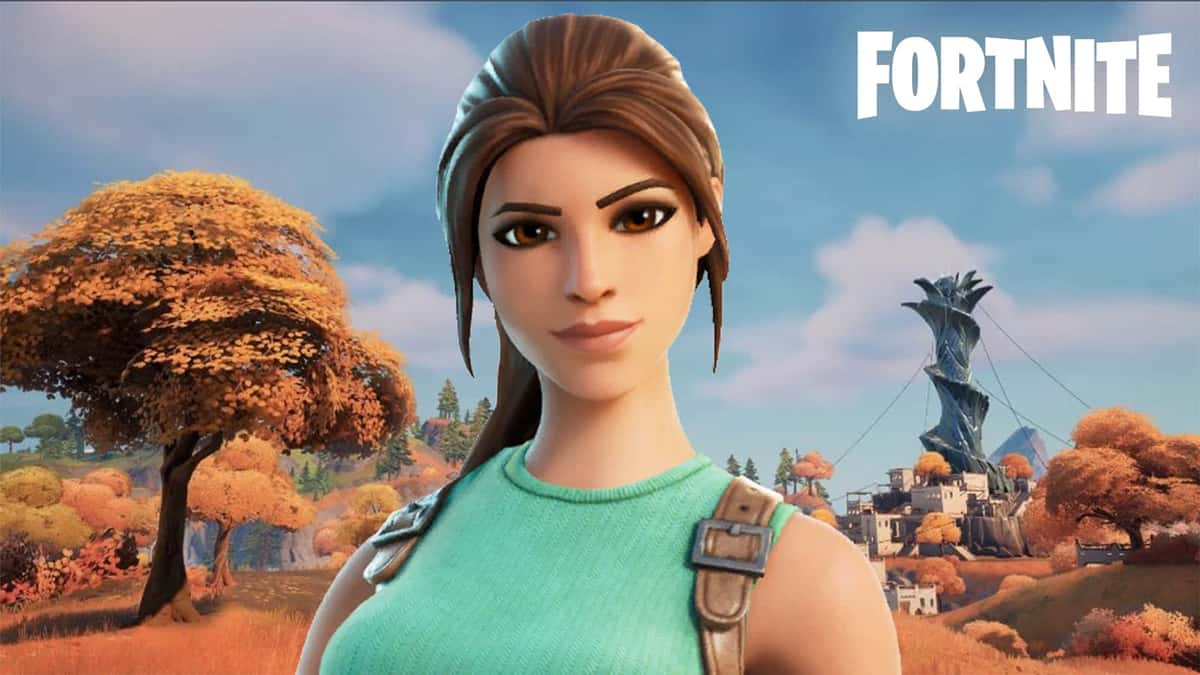 Lara Croft Fortnite skin