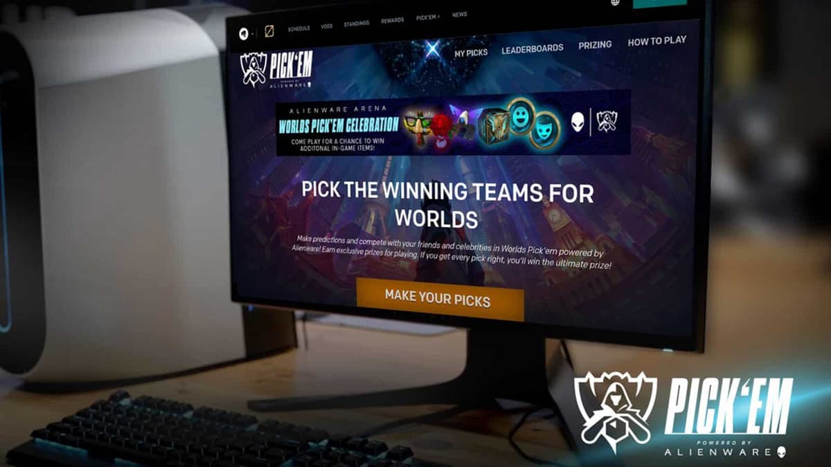 Worlds Pick'em Challenge Alienware