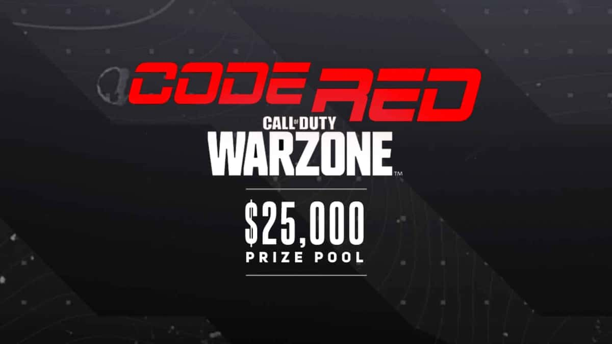 Code Red Warzone tournament $25k