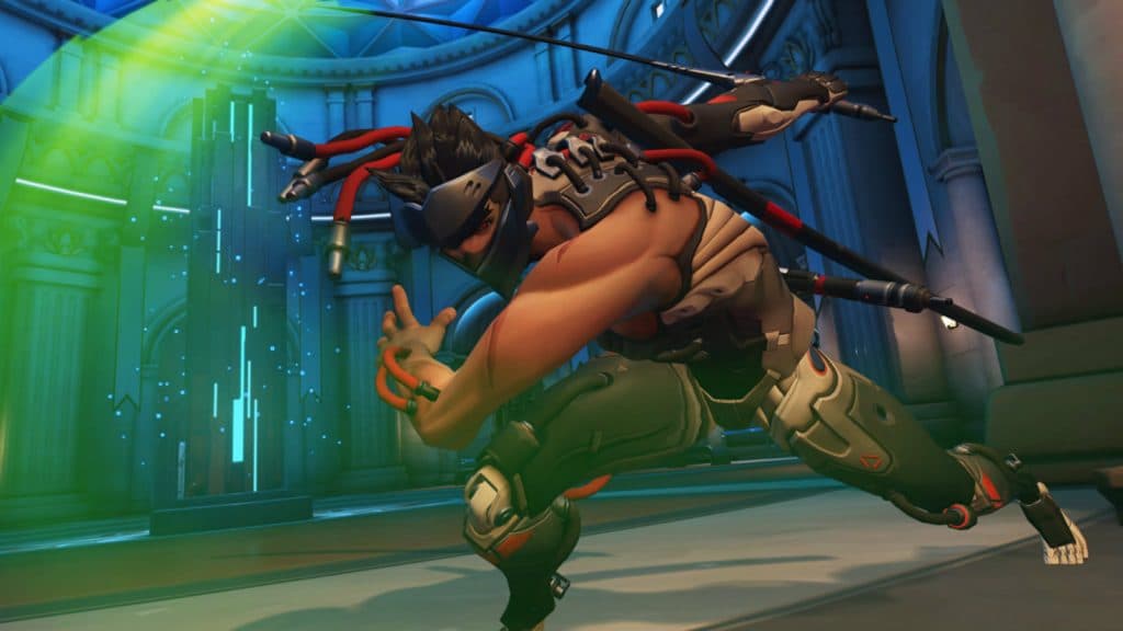 Genji Overwatch slash