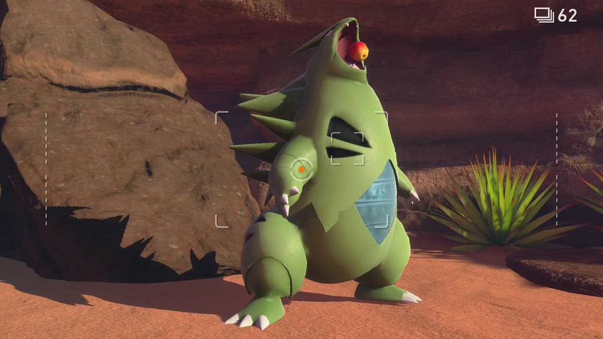 tyrannitar in new pokemon snap