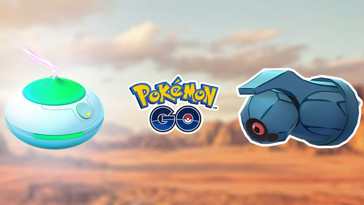 Screenshot of Pokemon Go Beldum & Incense promotion.