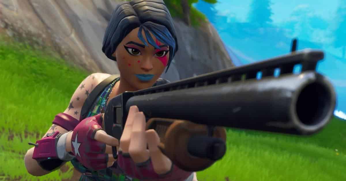 Fortnite Pump Shotgun gameplay