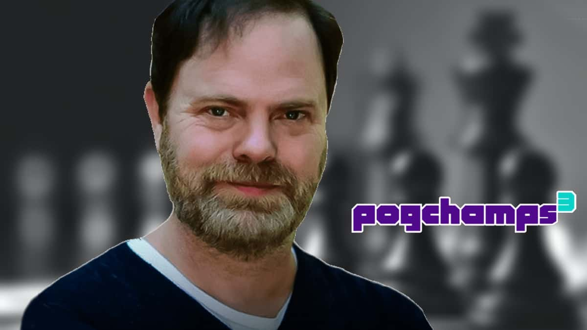 Rainn Wilson pogchamps 3 chess tournament