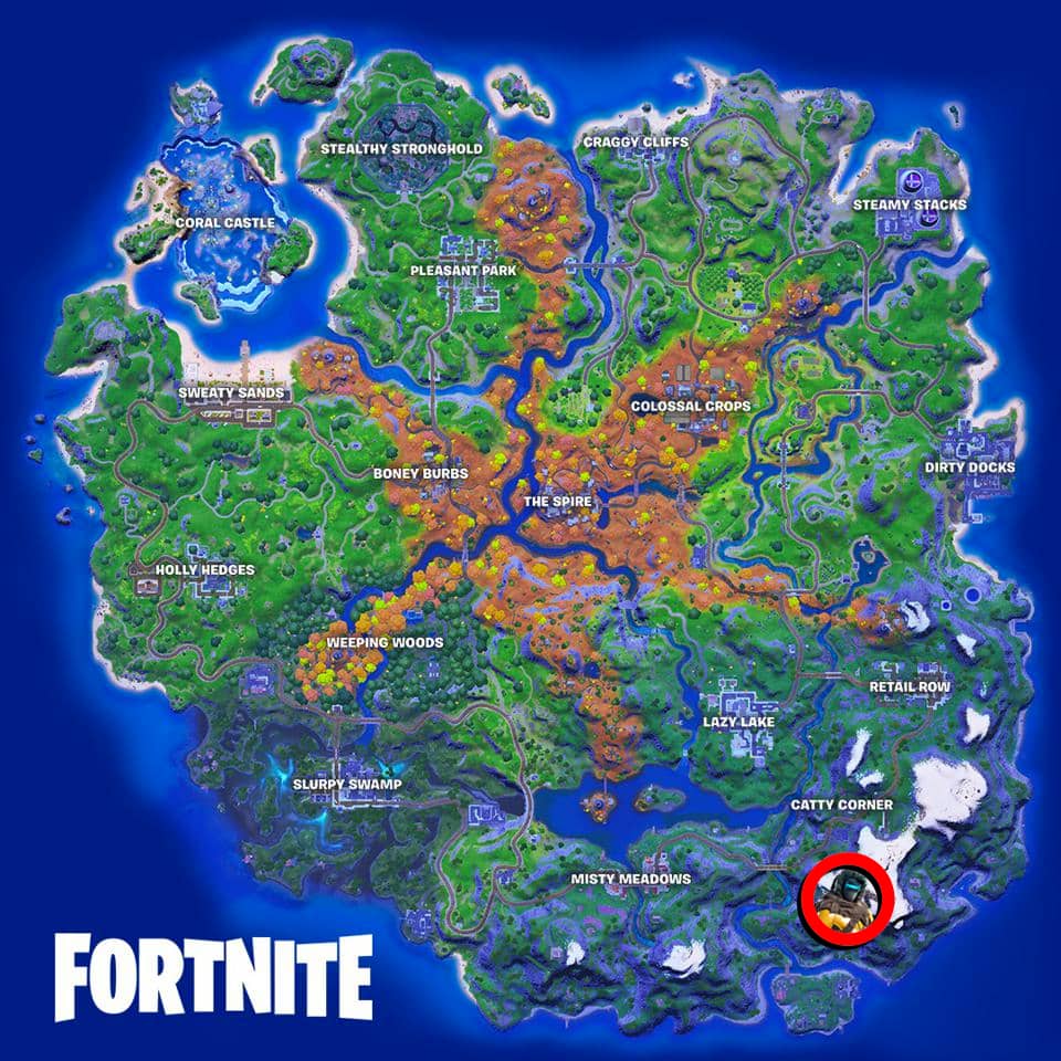 Fortnite Zenith location