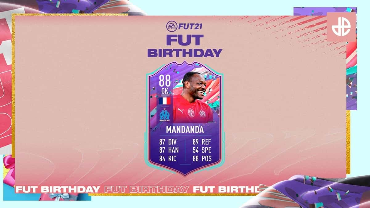 Steve Mandanda FIFA 21 FUT Birthday Objectives