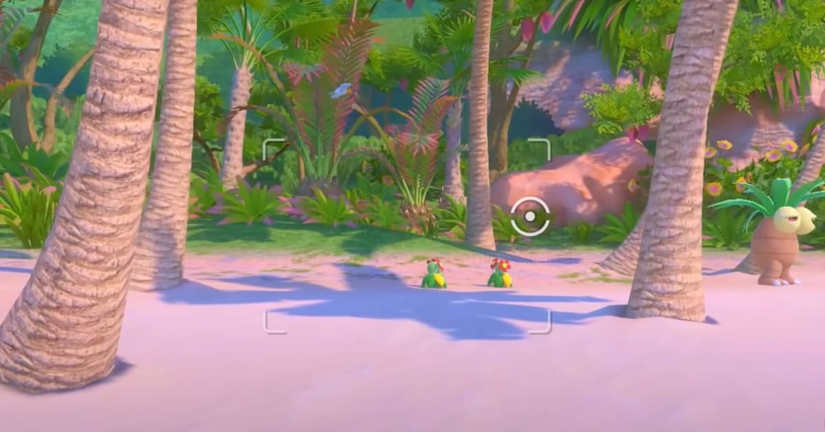 new pokemon snap beach