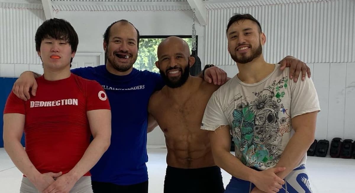 Demetrious Johnson training camp