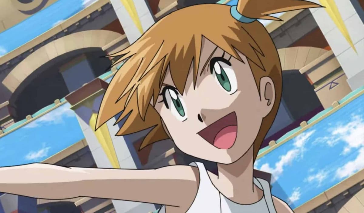 Pokemon Gym Leader Misty anime