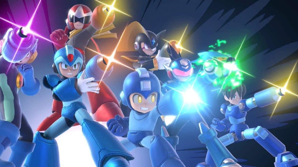 Megaman Sakurai celebration