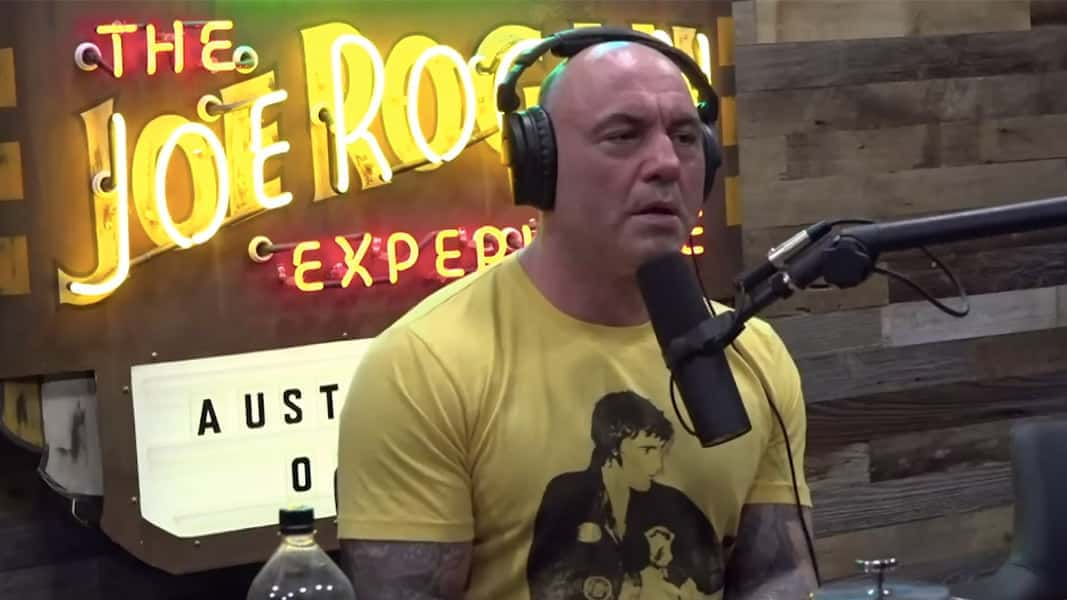 Joe Rogan in new podcast studio